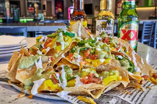 half tray nachos