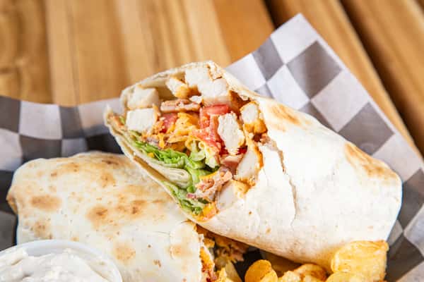 chicken bacon ranch wrap