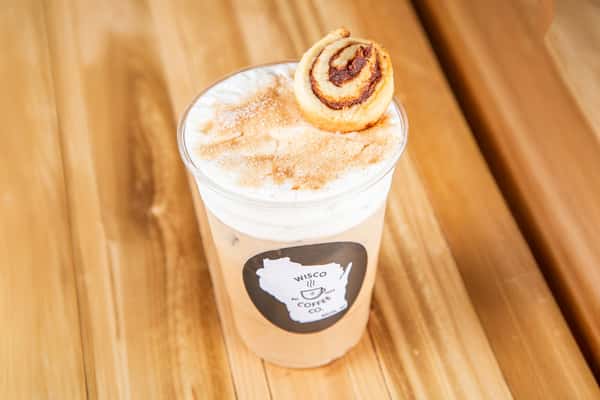 Iced Cinnamon Roll Latte