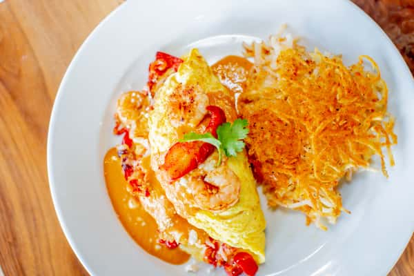 Seafood Omelet