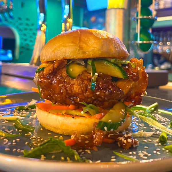 Korean Fried Chicken Sandwich