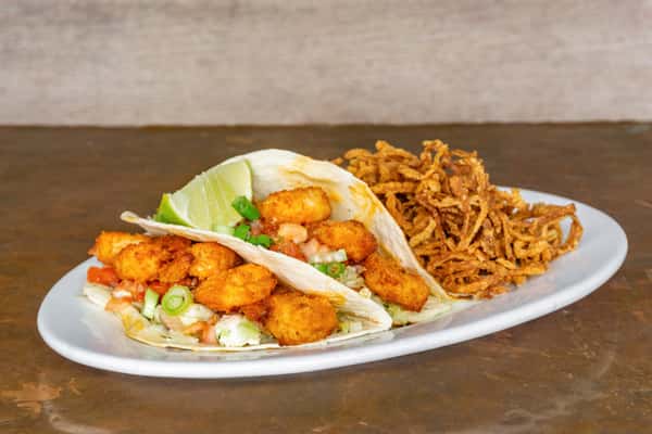 Buffalo Shrimp Taco