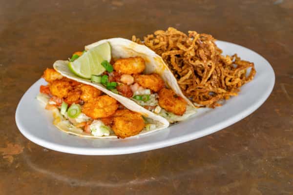 Small Buffalo Shrimp Taco