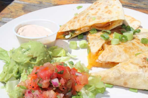 Shrimp & Chorizo Quesadilla