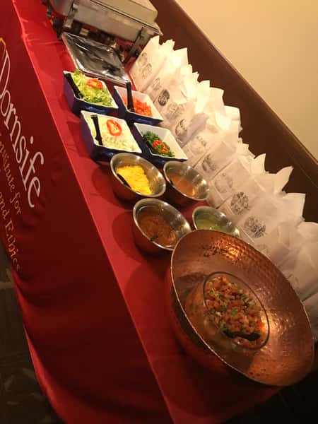 catering table