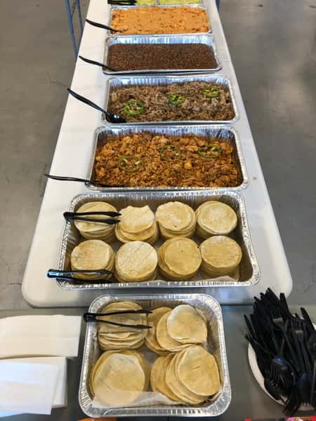 catering spread