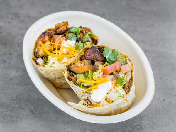 Beef, Chicken or Turkey Burrito