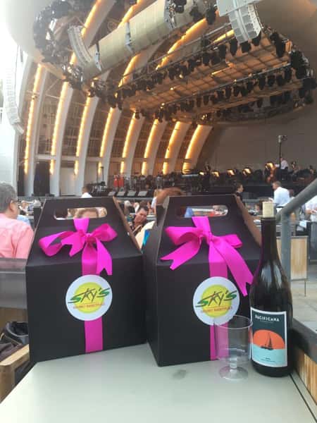 hollywood bowl brazilian jaz catering setu0p