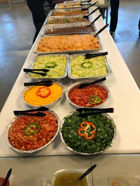 catering spread