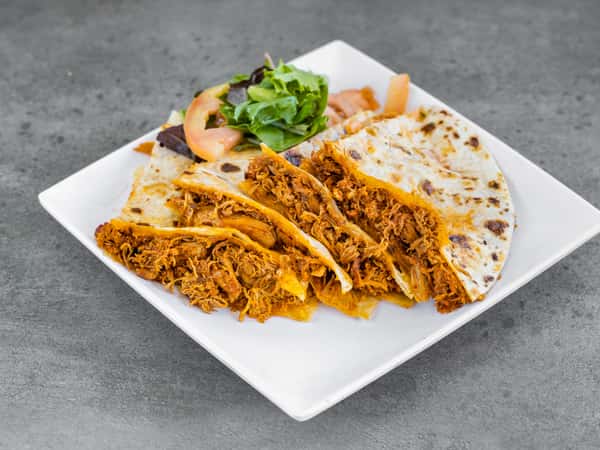Quesadilla with Carnitas
