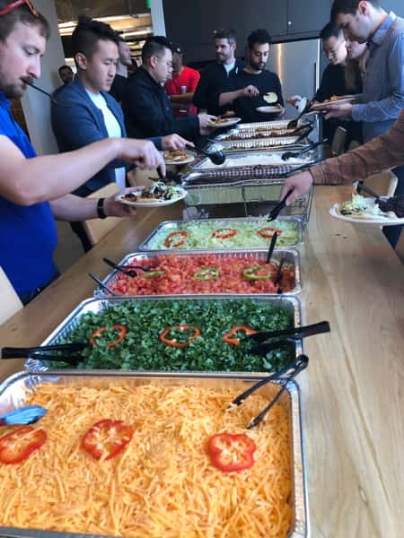 catering spread