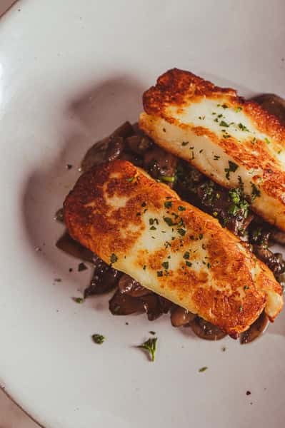 Roasted Haloumi Cheese