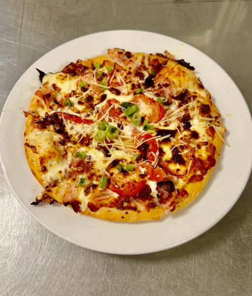 14" Hot Brown Pizza