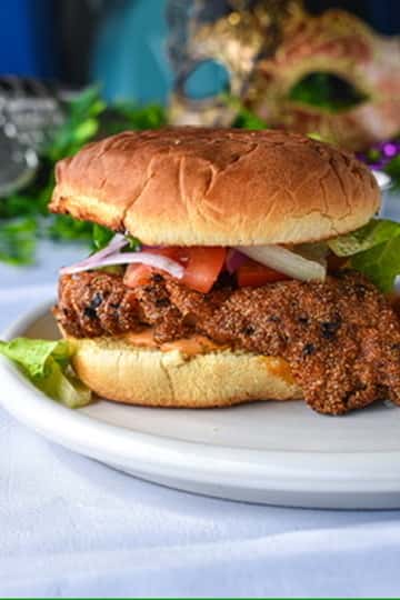 Creole Catfish Sandwich
