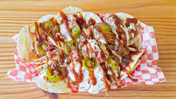 Loaded BBQ Nachos