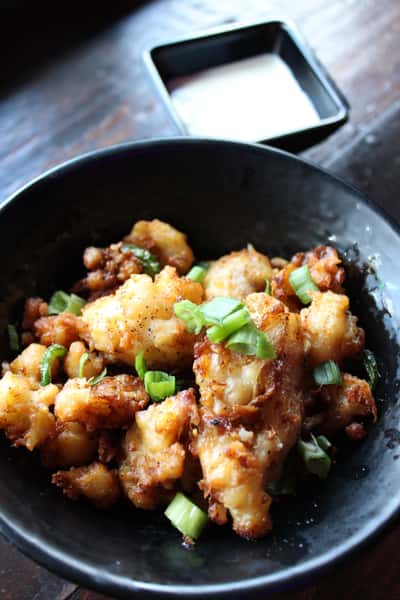 Salt n Pepper Cauliflower