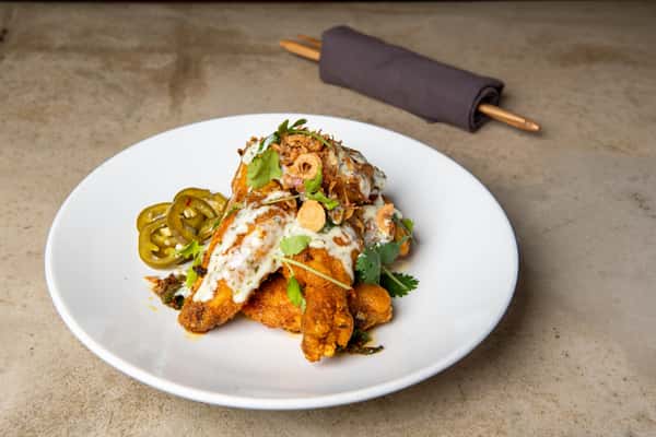 Taj Ma Hot Wings (Curry Spiced)