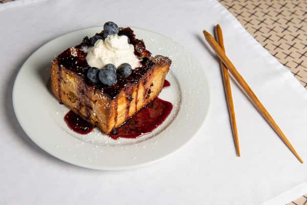 Blue Berry Bread Pudding