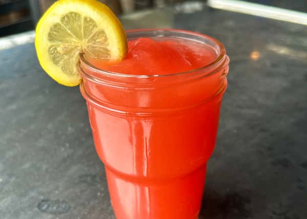 Strawberry Elderflower Frosé Slushy