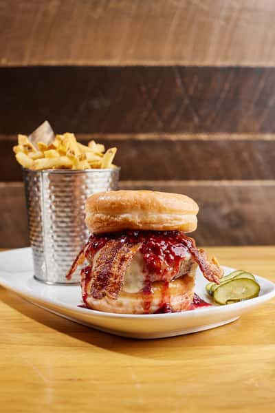 donut burger