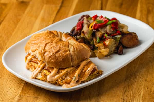 Savory Croissant Sandwich