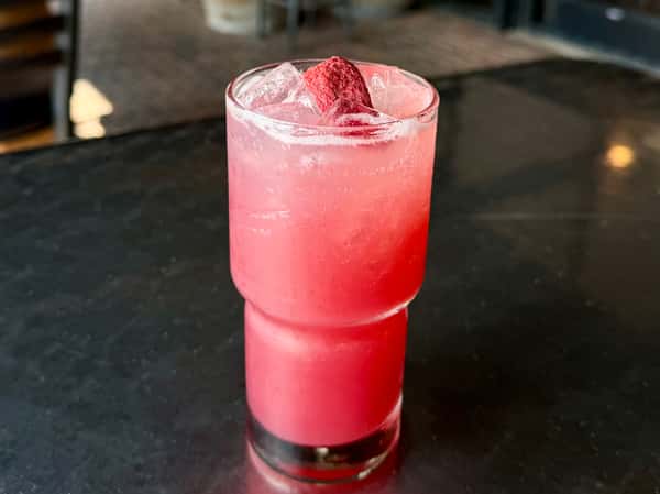 Strawberry Lavender Collins