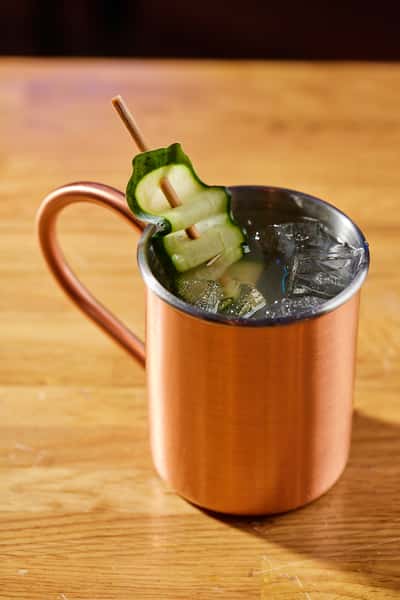Spicy Cucumber Mule