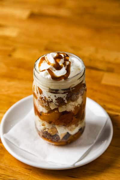 Peach Cobbler Jar