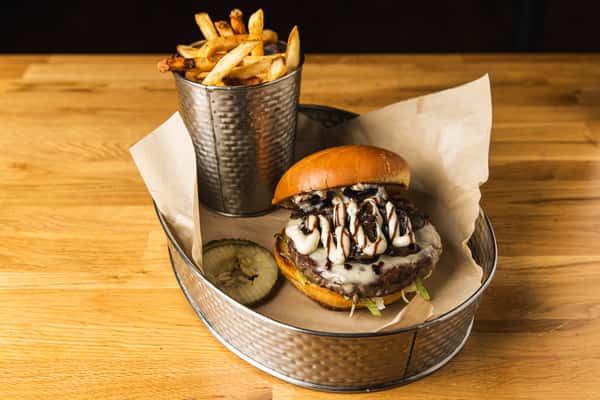 Mushroom & Swiss Burger