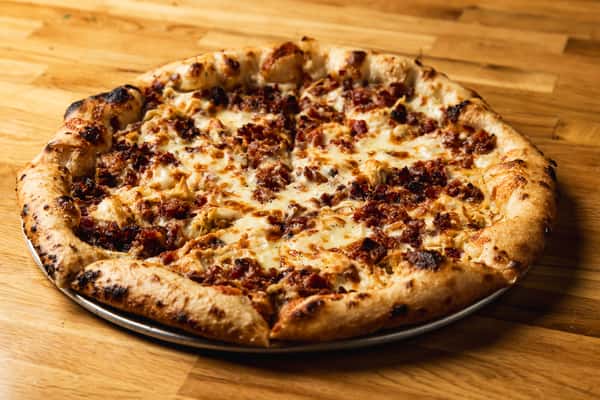 Chicken Alfredo Pizza