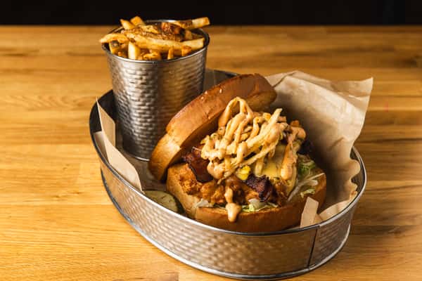 Elote Crispy Chicken Sandwich