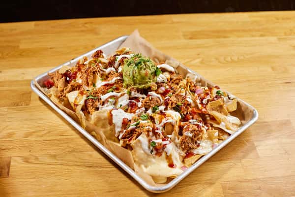 BBQ Pork Nachos