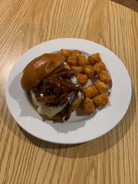 Fireman's Pulled Pork Sandwich