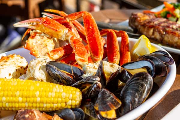 Crab and corn