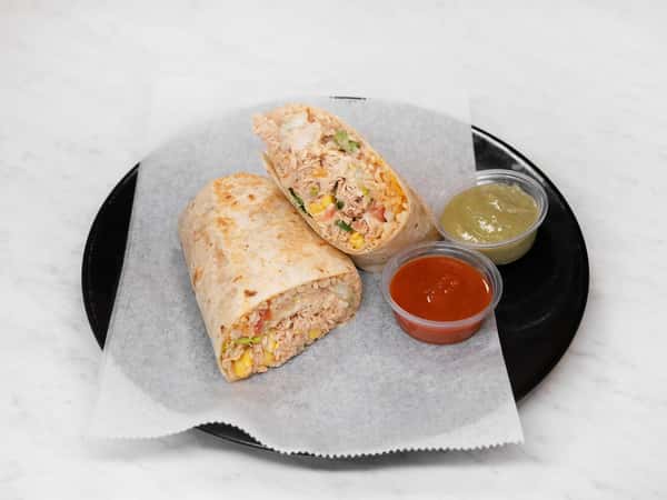 Chicken burrito