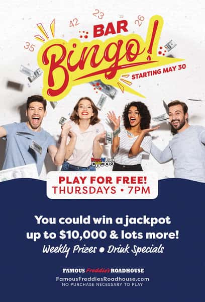 bar bingo at freddies