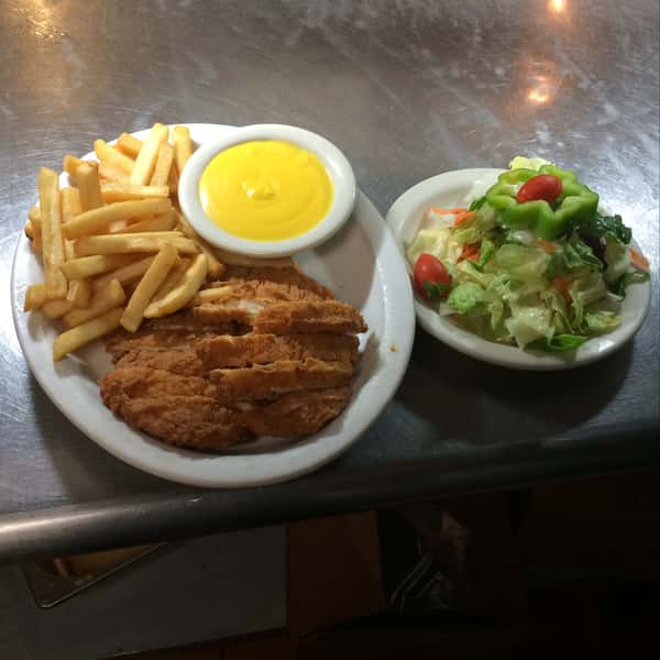 47. Fried Chicken Breast Dinner