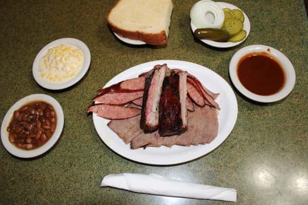 7. 3 Different Meat Combo Dinner
