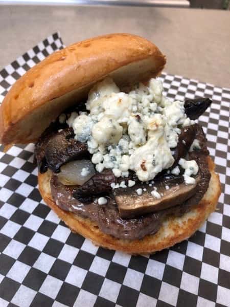 Mushroom Bleu Burger