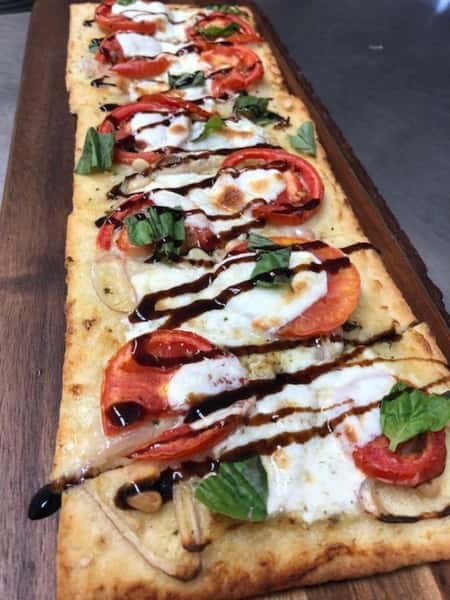 Mozzarella Tomato Basil Flatbread