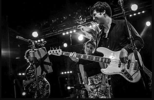 people playing guitar