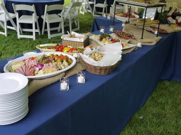 catering table