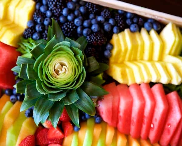 Sliced Fresh Fruit Platter