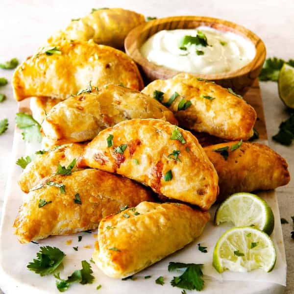 Cilantro Chicken Empanada