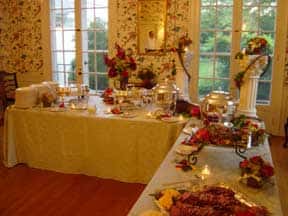 catering table
