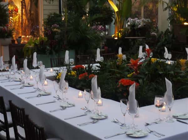 decorated table