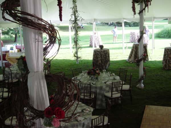 decorated table