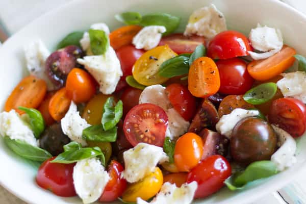 Heirloom Tomato & Mozzarella Salad