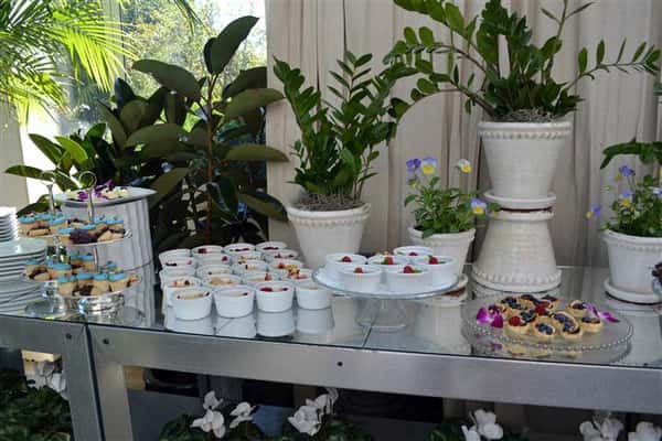 various dessert items