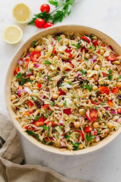 Orzo Salad Primavera